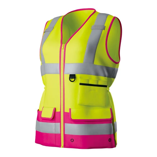 HI-VIS Damen Weste mit mehreren Taschen suveyors