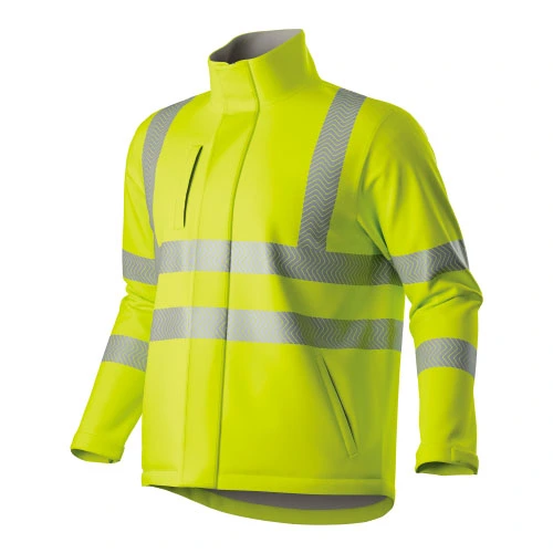 HI-VIS wasserdichte flamm beständige Softshell-Jacke