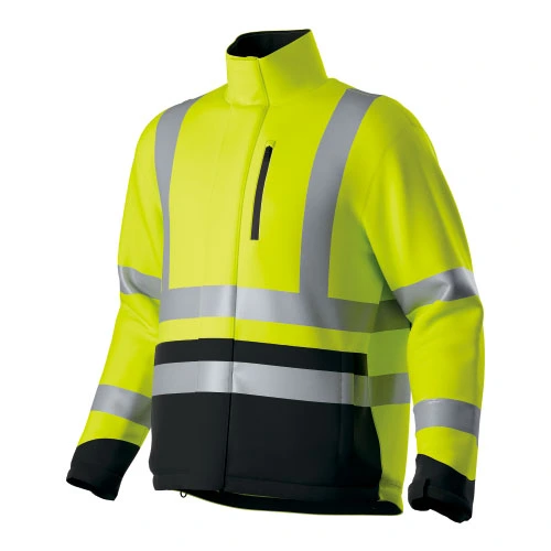 HI-VIS zweifarbige dehnbare wasserdichte isolierte Jacke