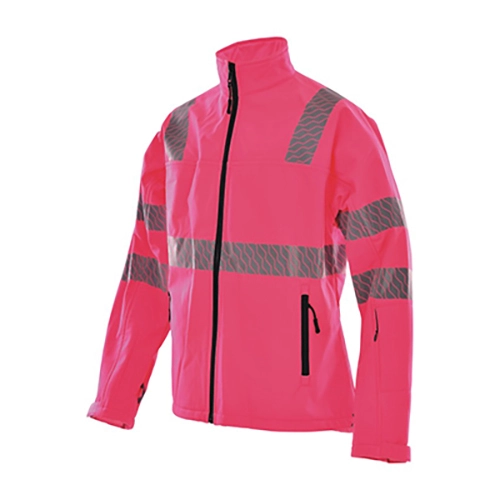 Rosa Farbe Regen-Softshell-Jacke