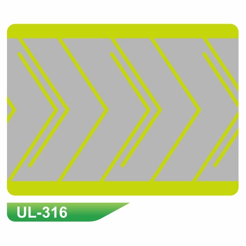 Wärme übertragung reflektierende Band UL-316