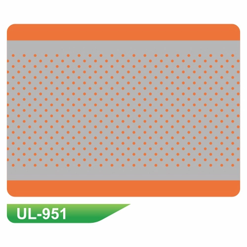 Perforiertes Nähen Reflektieren des Band UL-951