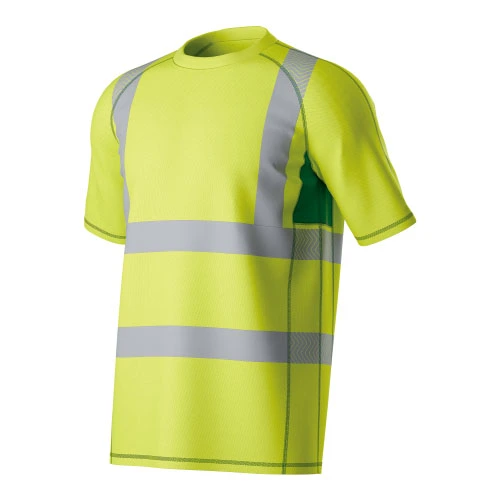 HI-VIS recyceltes Hemd & Weste