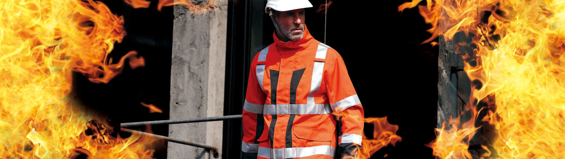 HI-VIS flamm beständige Jacke & Hose/Overall