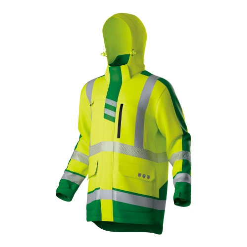 HI-VIS recycelte Jacke & Hose
